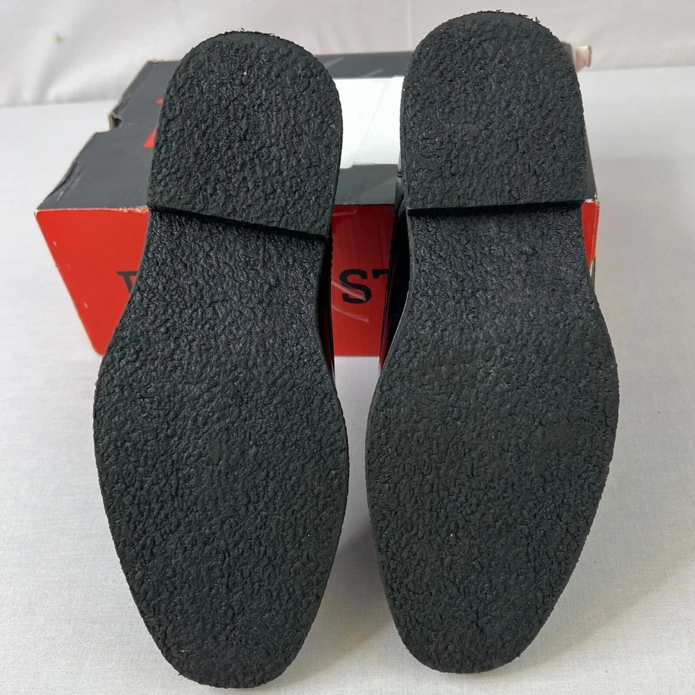 Deer Stags Zander Oxford Black Boys Youth Black Dress Shoes Size 2.5 BRAND NEW